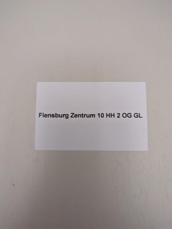 Appartamento Flensburg Zentrum 10 Hh 1Og Gl Esterno foto